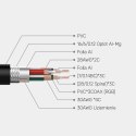 Unitek przewód PREMIUM VGA HD15 M/M 1m