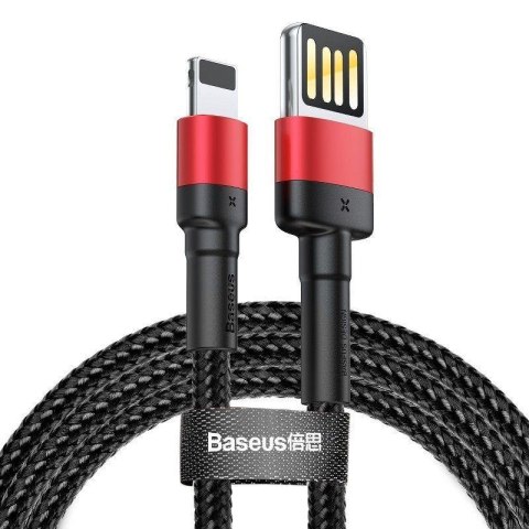 Kabel przewód USB - Lightning / iPhone 100cm Baseus Cafule CALKLF-G91 z obsługą szybkiego ładowania 2.4A