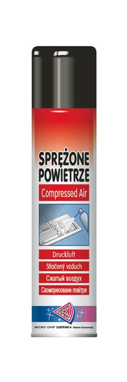 Sprężone powietrze 300ml.-palne MICROCHIP ART.014