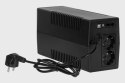 Zasilacz awaryjny komputerowy UPS REBEL model Nanopower Plus 650 ( offline, 650VA / 360W , 230 V , 50Hz , LCD , USB , RJ45 )