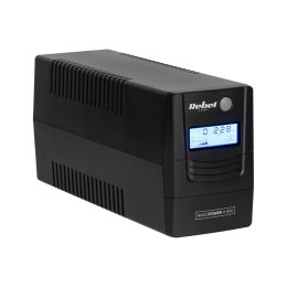 Zasilacz awaryjny komputerowy UPS REBEL model Nanopower Plus 850 ( offline, 850VA / 480W , 230 V , 50Hz , LCD , USB , RJ45 )