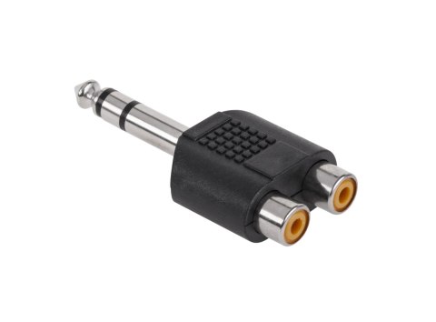 Złącze Jack 6.3 ST.-2xGN.RCA