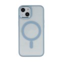 Nakładka Satin Clear Mag do iPhone 13 Pro 6,1" niebieska