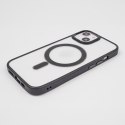 Nakładka Satin Clear Mag do iPhone 14 6,1" czarna