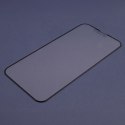 Szkło hartowane 6D matowe do iPhone XS Max / 11 Pro Max czarna ramka