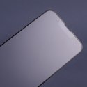 Szkło hartowane 6D matowe do iPhone XS Max / 11 Pro Max czarna ramka